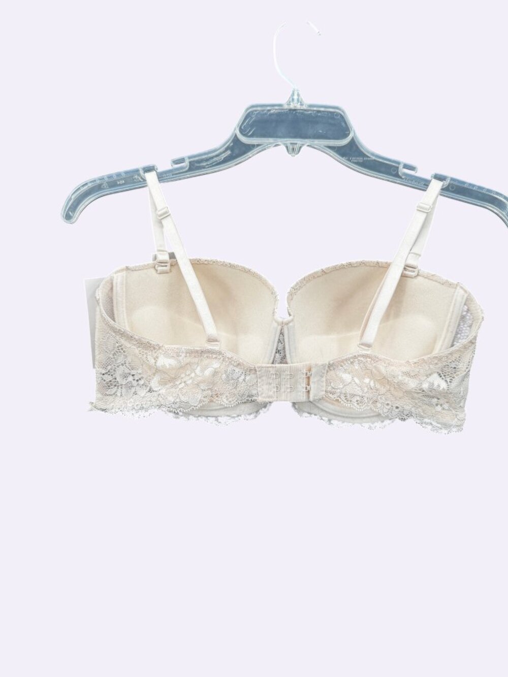 Lady Princess Silver Lace Push-Up Bra - Picture 4 of 4